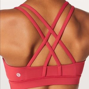 LULULEMON coral sports bra